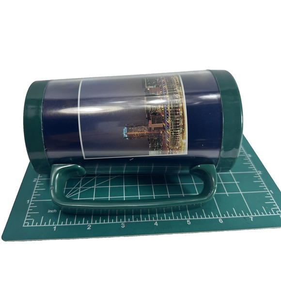 1966-1996 Busch Stadium 30th Anniversary STL Cardinal Beer Mug Baseball View VTG - Picture 12 of 12